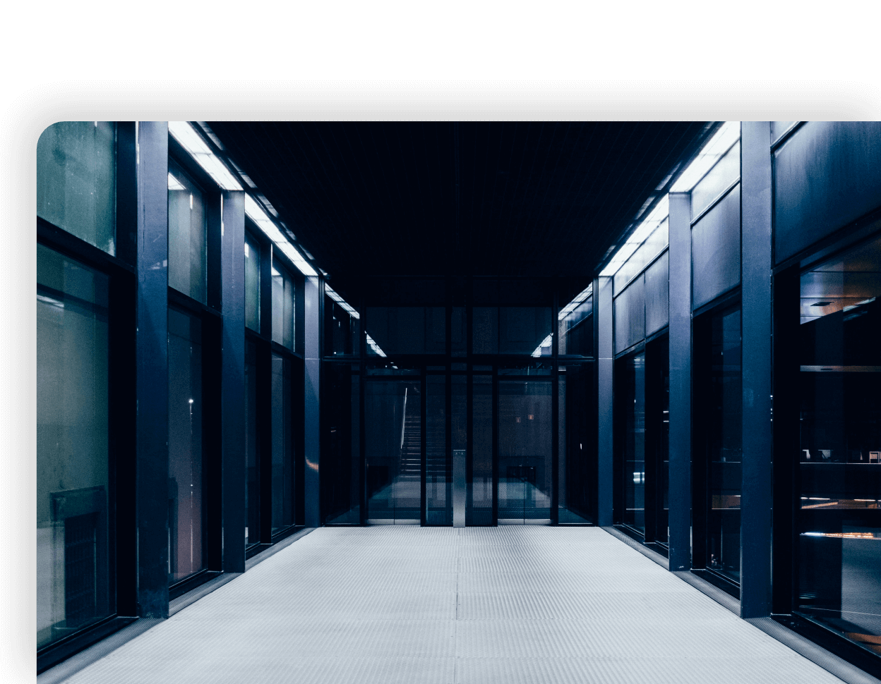 Imagen de una sala de servidores representando nuestra gran experiencia.